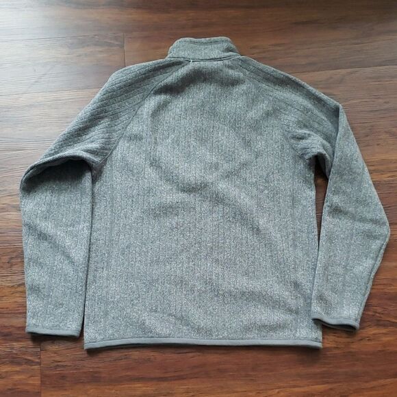 Patagonia Mens Gray Quarter-Zip Better Sweater Pullover Size Medium - Picture 8 of 9